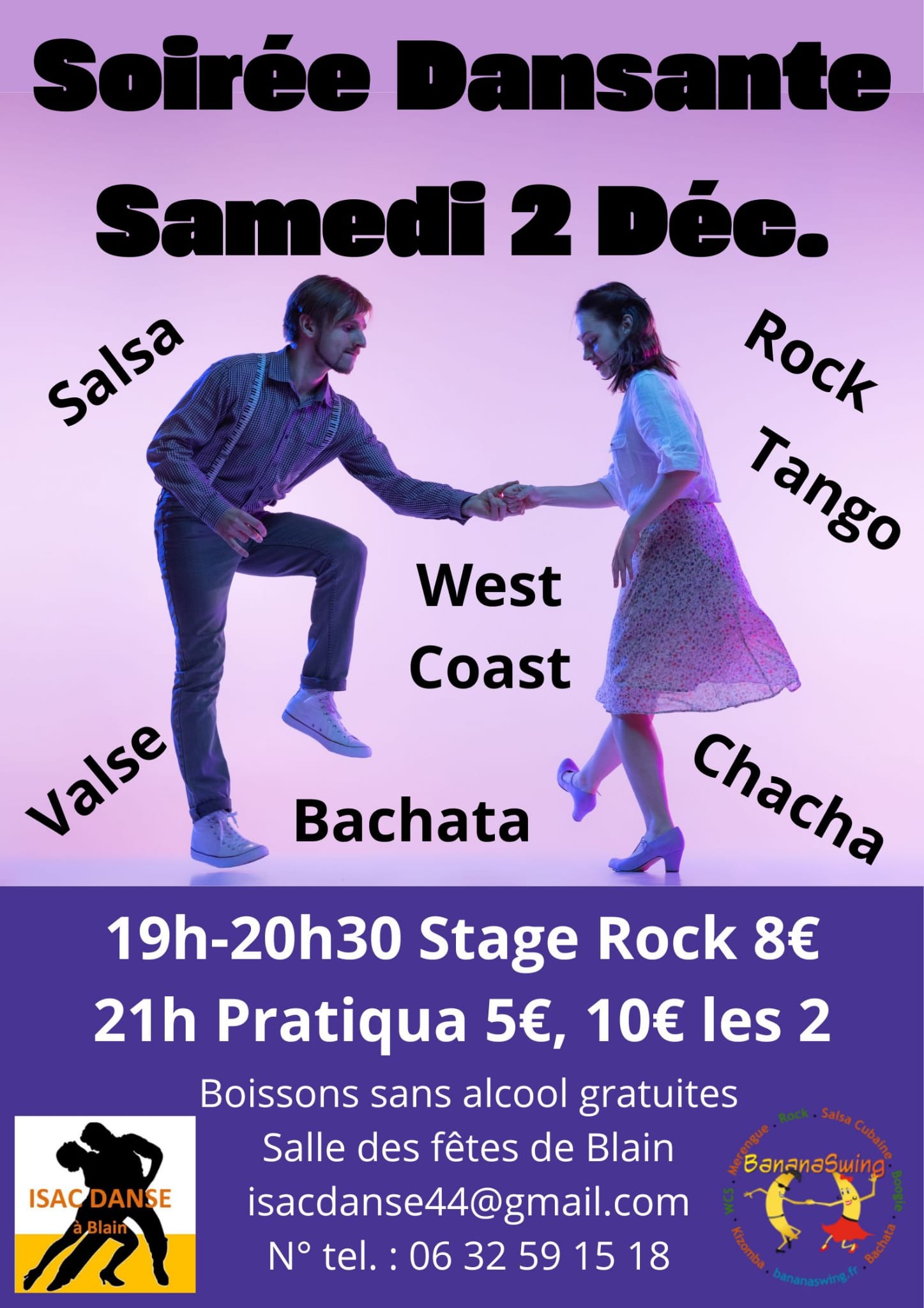 Stage de Rock + Soirée Latino-Rock et danse de salon
