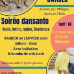 Initiation Kizomba et Soirée Latino-Rock + danses de salon à Domagné
