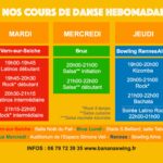 Cours d'essai Kizomba débutant et Salsa avancé à l'école Noël du Fail à Vern/Seiche