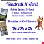 Stage de Kizomba + Soirée Latino-Rock  au Domaine de Cicé-Blossac