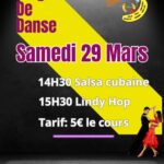 Stage de Lindy hop et Salsa cubaine  à la Maison des Associations à Bruz