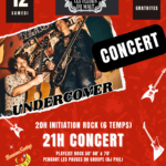 Initiation Rock + Soirée Rock avec "Undercover" au "Fleurs du Malt"