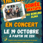 Soirée-Concert (gratuit) avec "The Twisters" au Bowling Alma