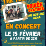 Soirée-Concert (gratuit) avec "The Twisters" au Bowling Alma (ANNULÉ)