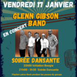 Initiation Boogie & Soirée-Concert avec "Glenn Gibson Band", salle de la Chalotais à Vern/Seiche