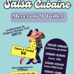 Stage de Salsa cubana débutant et inter + Soirée SBK (Auditorium de l'Espace Simone Veil)