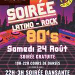Rock, Bachata et Kizomba + Soirée Latino-Rock "Années 80" au Bowling Alma