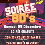 Line-dance de Noël et Rock + Soirée à thème "Années 80" au Bowling Alma