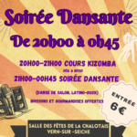 Kizomba débutant et inter & Soirée "Happy Danse", salle de la Chalotais à Vern/Seiche