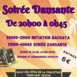 Initiation à la Bachata & Soirée "Happy Danse", salle de la Chalotais à Vern/Seiche