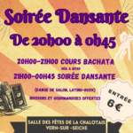 Bachata débutant et inter & Soirée "Happy Danse", salle de la Chalotais à Vern/Seiche