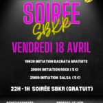 Cours : Bachata, Rock & Salsa + Soirée SBKR gratuite au restaurant "Le Lieu" à Rennes