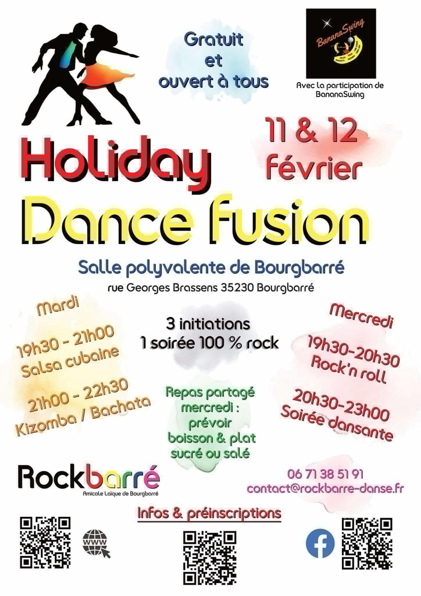 Stage de Salsa, Kizomba et Bachata à Bourgbarré