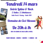 Stage de Salsa cubaine + Soirée Latino-Rock  au Domaine de Cicé-Blossac (2 salles 2 ambiances)
