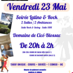 Stages de Salsa et Bachata + Soirée Latino-Rock 2 salles 2 ambiances  au Domaine de Cicé-Blossac
