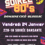 Bachata et Rock + Soirée Latino-Rock "Années 80" au Domaine de Cicé-Blossac