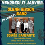 Initiation Boogie & Soirée-Concert avec "Glenn Gibson Band", salle de la Chalotais à Vern/Seiche