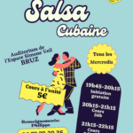 Stage de Salsa cubana débutant et inter + Pratique (Auditorium de l'Espace Simone Veil)